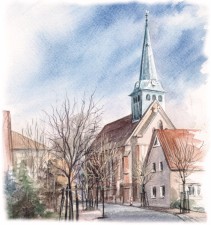 St. Georg Kirche Ottenstein - Vredener Stra�e